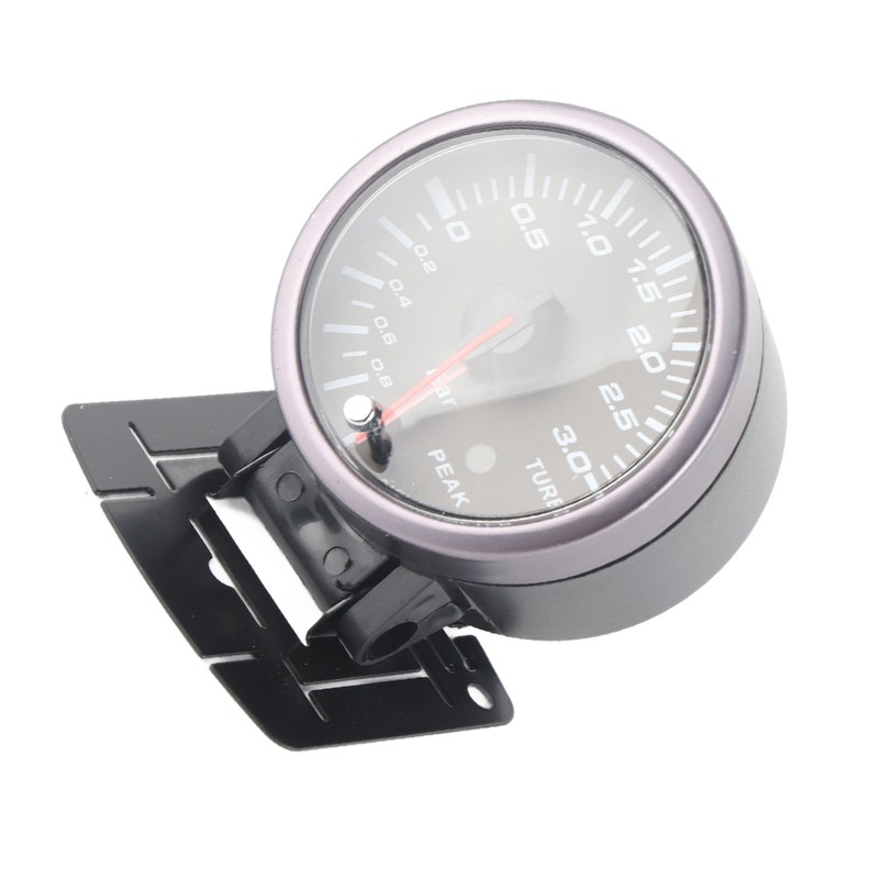 2.5inch 60mm 3.0 Bar LED Car Modification Turbo Boost Gauge