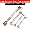 Turnbuckle 304 Stainless Steel M5 Closed Body with Turnbuckle Bottle