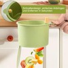 Sink Strainer, Large Green Sink Strainer Hanging, One Button Lid,