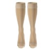 Truform 8864, Compression Stockings, Below Knee, Closed toe, Dot Top,