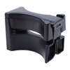 ApplianPar Black Center Console Cup Holder Divider Insert Applicable for