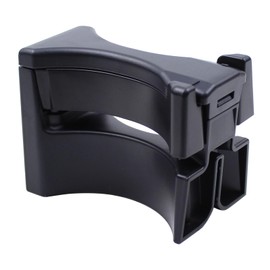 ApplianPar Black Center Console Cup Holder Divider Insert Applicable for Toyota Tacoma Sequoia 2005 2006 2007 2008 2009 2010