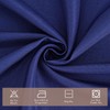 Zdada 54x54 Inch Navy Blue Square Tablecloth Polyester Fabric Table