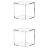 Acrylic Plastic Square Cube, Dayaanee Plastic Square Cube Containers with