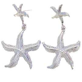 Starfish Earrings for Women Seashell Earrings Summer Beach Jewelry Beach Vacation Essentials Accessories Outfits-4545Apr-2StarfishS-CA