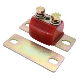 GSKMOTOR GM TH350 - Soporte de transmisión de poliuretano para Chevy Turbo 350 400 700R4, montaje trasero, color rojo