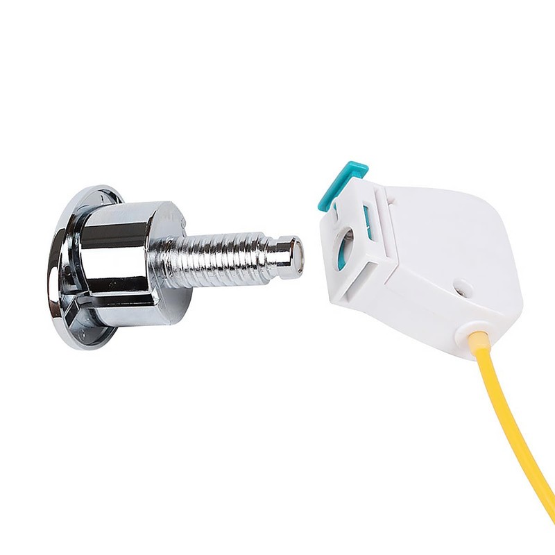 POFET Replacement Toilet Push Button, Round Double Drain Button, Compatible