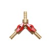 Joywayus 5/16" Hose Barb, Y shaped Type 3 way Union