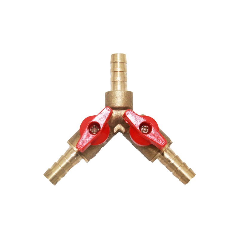 Joywayus 5/16" Hose Barb, Y shaped Type 3 way Union
