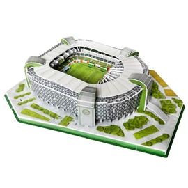 Habarri - Allianz PARQUE Puzzle 3D - 3D Puzzle Stadium - 3D Football Stadium for Children and Adults - Football Stadium Model - Model Building - 106 Elements