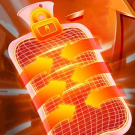 Insulated cold water bag, hot and cold pack, compress pack, insulated pouch, compress pack, camping (pouch included), hot and cold pack 2000ml pink 2ea