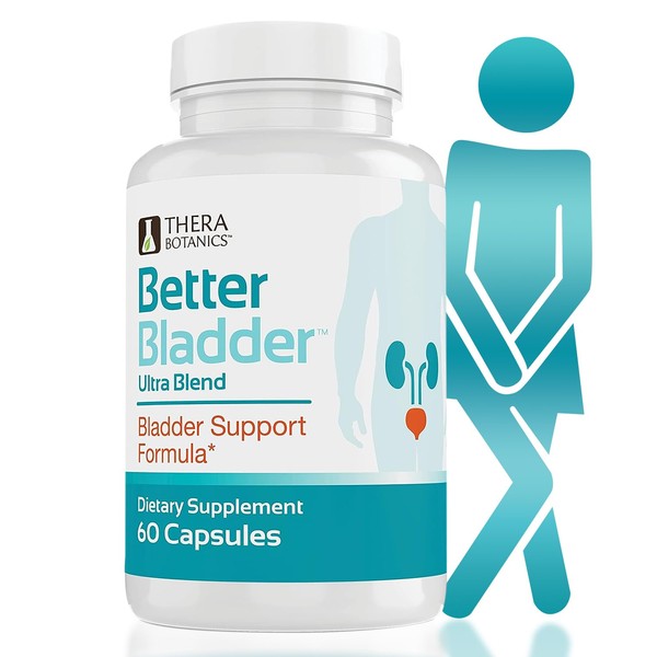 Better Bladder Ultra Control Supplement for Women & Men – Bladder Support Supplement to Help Reduce Urinary Leaks, Frequency & Urgency - 60 Count