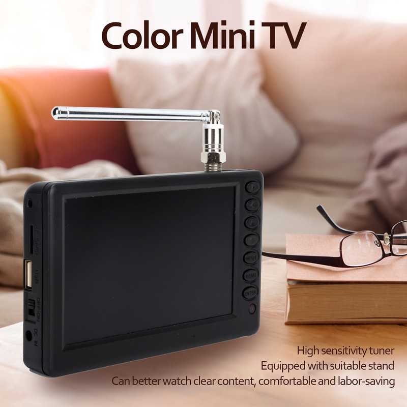 LEADSTAR 5‑Inch Pocket Digital TV Portable FM ATV Bracket High‑Resolution
