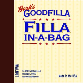 GoodFIlla Walnut, 12 Pound, Wood and Grain Filler Powder, Stainable, Paintable, Sandable, Versatile | Zero Waste