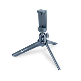 VANGUARD Vesta TT1 BP: Compact & Flexible Aluminium Table Tripod with Smartphone Adapter Ball Head 2kg Capacity Black