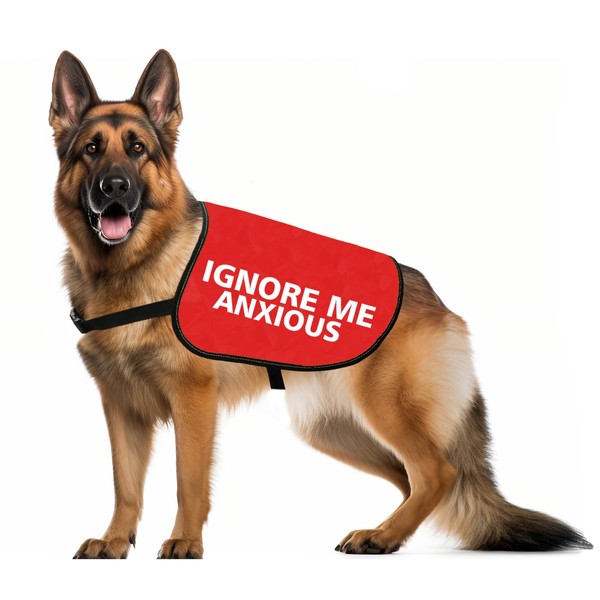 JXGZSO Rescue Dogs Anxious Dogs Gift Ignore Me Anxious Dog