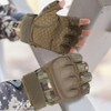 WTACTFUL Fingerless Gloves for Men Airsoft Paintball Bike Cycling Motorcycle