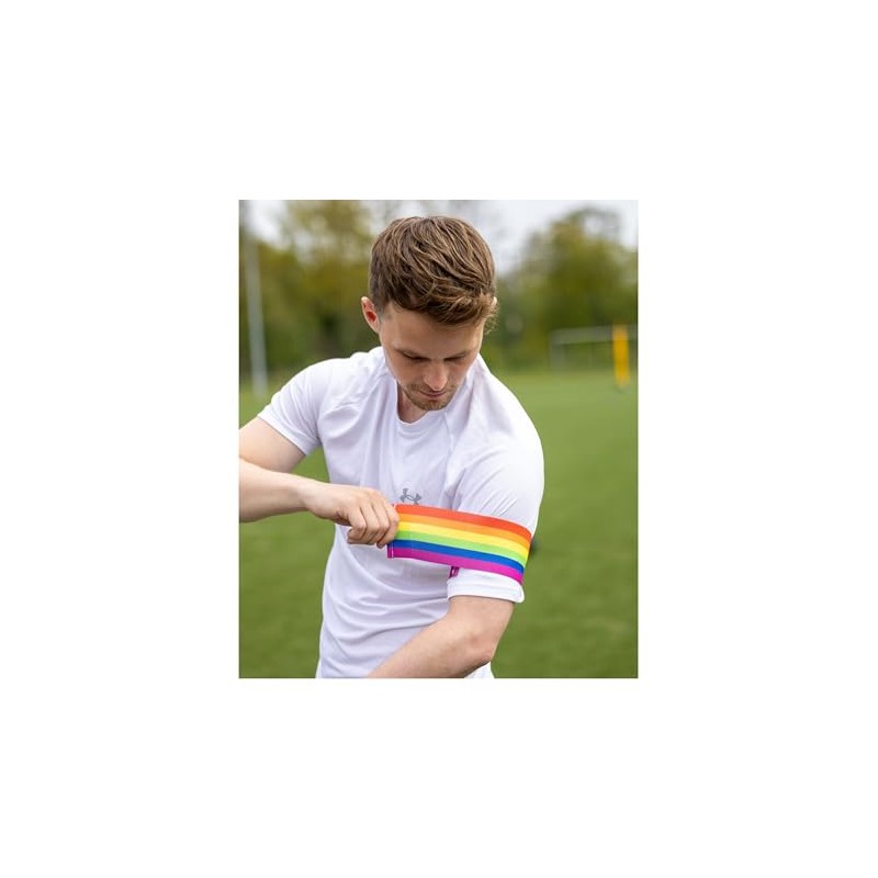 Cawila Rainbow Velcro Bracelet Rainbow L-XL