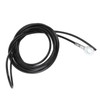 Pulley Cable Steel Fitness Cable Black Adjustable Strong Coated Pulley
