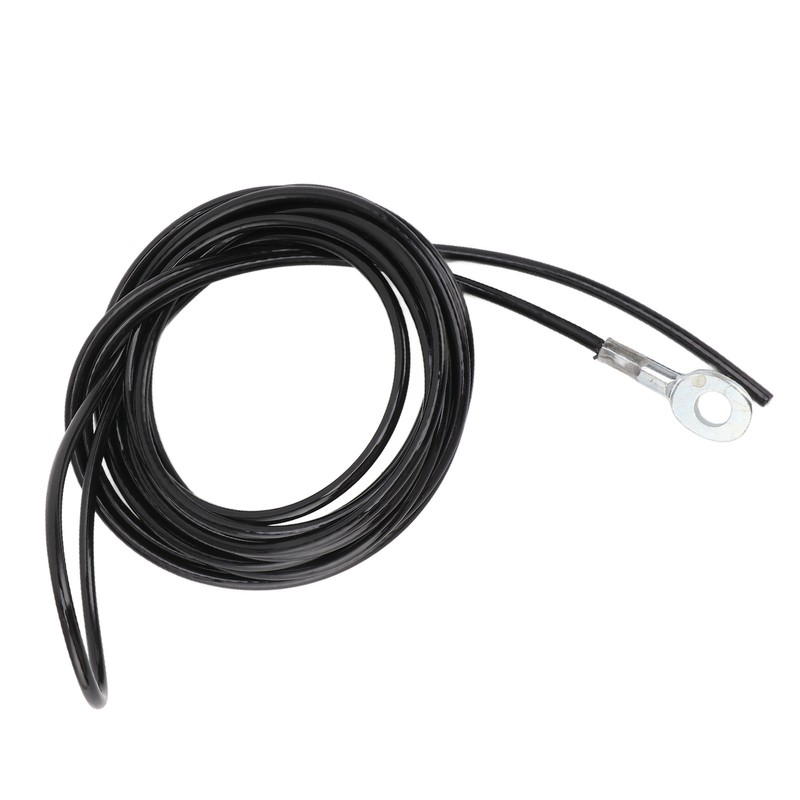 Pulley Cable Steel Fitness Cable Black Adjustable Strong Coated Pulley