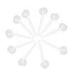 FOYARA FOYARA 30Pack 5g Scoop Plastic Kitchen Measuring Spoon For