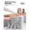 Fantasticlean Microfibre Cleaning Cloth Roll with 40 Pieces, Tear-Off Cleaning