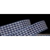 1 Pcs 1 1/2"W Gingham Plaid Wired Ribbon Royal Blue