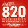 La Bella 820 Flamenco Classic Guitar Set red nylon trebles