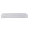 Acrylic Flower Vase Clear Rectangular Centerpiece Box Home Decoration for