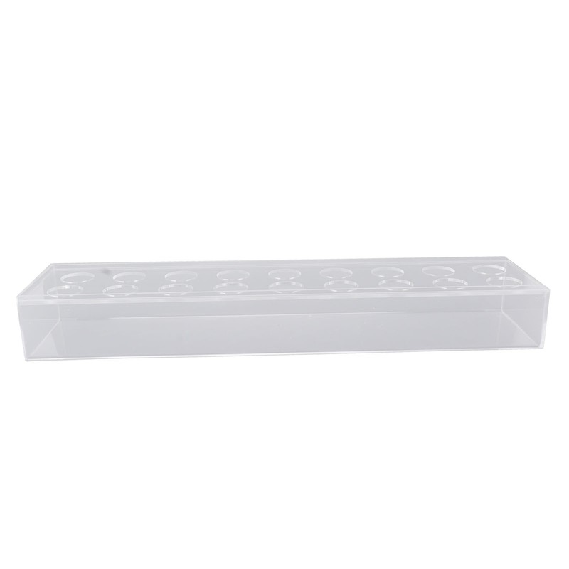 Acrylic Flower Vase Clear Rectangular Centerpiece Box Home Decoration for