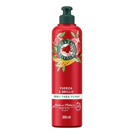 Crema para Peinar Herbal Essences Granada & Proteína Vegana Fuerza y Brillo 300ml