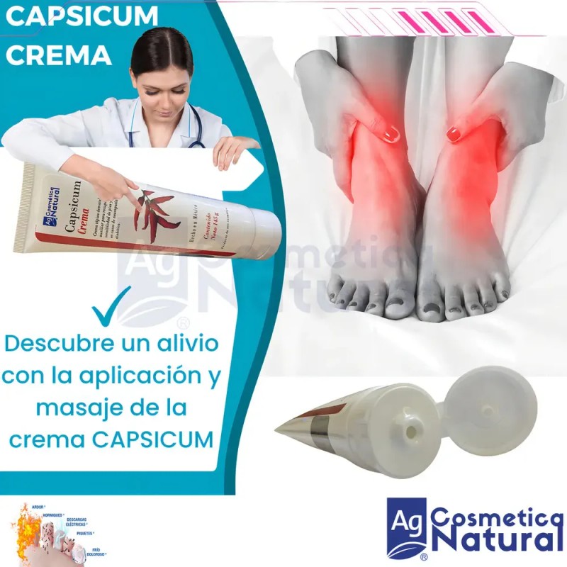 AG Cosmética Natural Crema Tópica Capsicum