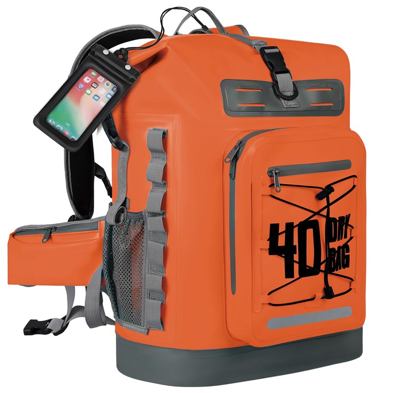 MORXPLOR Bolsa Seca Impermeable, Mochila Seca Enrollable de 5L/10L/20L/30L/40L/55L con