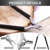 Professional Stainless Steel Cuticle Nippers with Sharp Blade, Non-Slip Handle