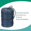 MECCANIXITY Natural Jute Twine String 328ft x 3mm Long Strong