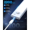 Brightever Under Cabinet Lighting, LED Battery Operated Rechargeable Motion Sensor