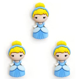 Dress It Up Cinderella Singles Buttons and Embellishments
