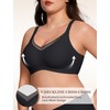 LetsJoli Lace V Seamless Bras for Women No Underwire Bralettes