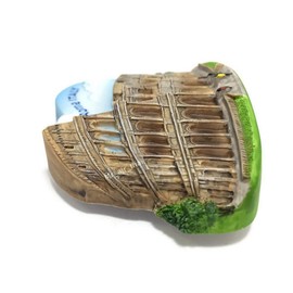 WitnyStore Tiny Roman Colosseum Ancient Amphitheatre in Rome Italy Southern Europe Tourist Attractions Resin Refrigerator Magnet Traveler Souvenir Gift Memento 3D Fridge Magnets