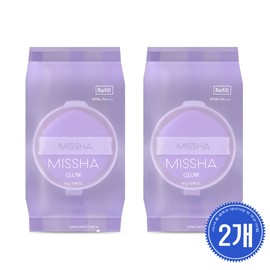 Missha Glow Layering Fit Cushion 2 Refills/Foundation/Cover Cushion / 미샤 글로우 레이어링 핏 쿠션 리필2개파데커버쿠션