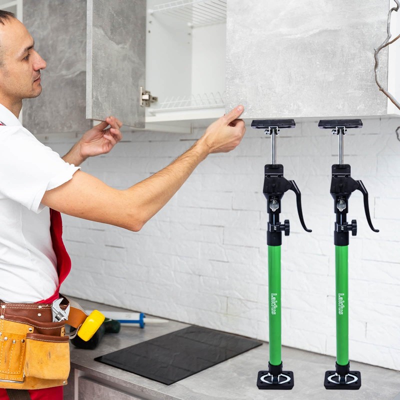 Cabinet Jacks for Installing Cabinets, Adjustable Third Hand Quick Support