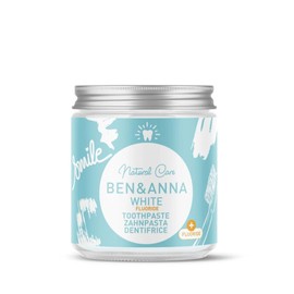 Ben & Anna Natural Toothpaste - White (with Fluoride)