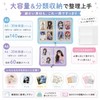 UMEX シール帳 a5 収納 大きめ: バインダー 軽量 大容量 持ち運び 6穴