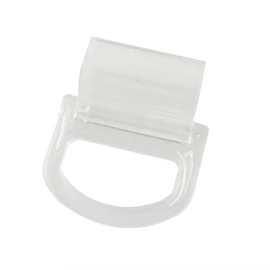 PZRT Lifting Clamp Pull Cordless Roller Blinds Shades Transparent Handle Pull Fit 15mm Rod for Roller Shades Window Blinds Rolling Curtain Accessories