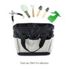 Gardening Tote Bag with Pockets Garden Tool Storage Bag Wear-Resistant
