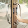 PATIKIL Push Pull Door Sign, 2 Set 2"x5" PVC Self-Adhesive