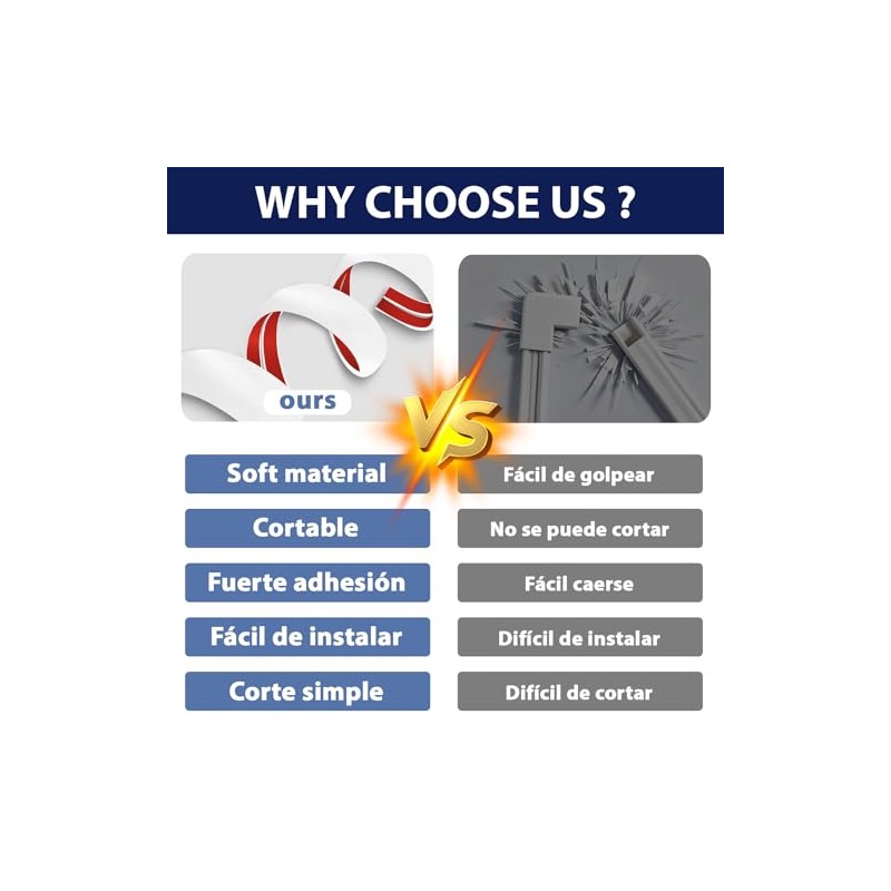 canaletas para Cables Pared, canaleta Flexible para Cable de Suelo,Protector