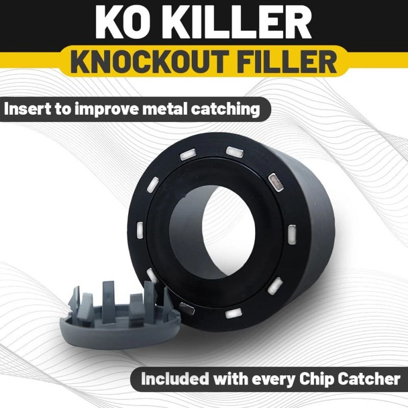 Rack-A-Tiers Magnetic Chip Catcher for Safe Metal Shavings Collection and