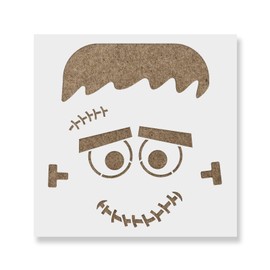 Cute Frankenstein Stencil - Reusable Stencils for Painting - Create DIY Cute Frankenstein Home Decor