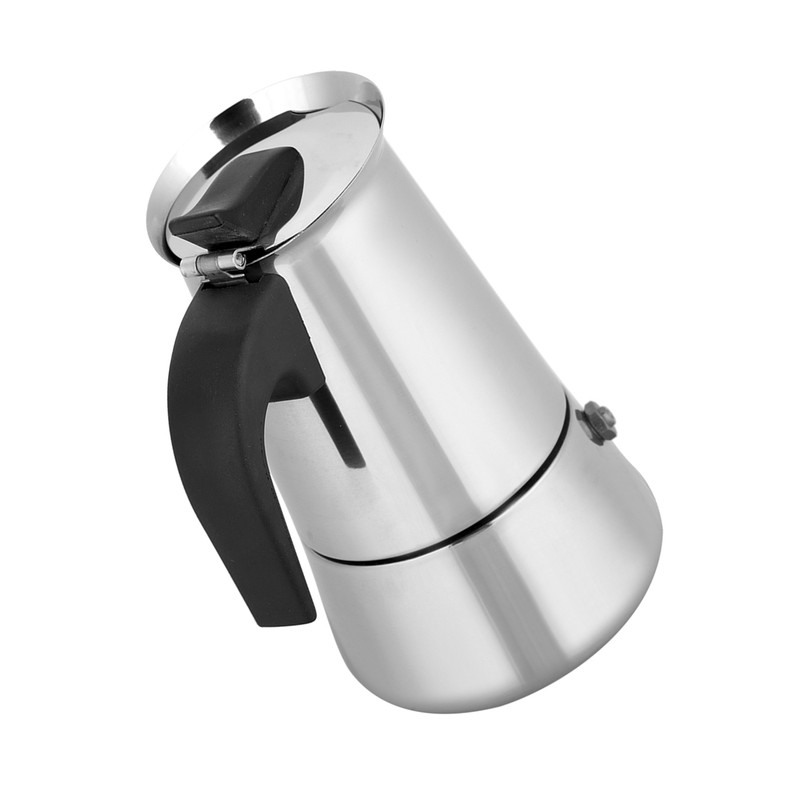 Portable Stainless Steel Coffee Pot Moka Espresso Maker Mocha Pot